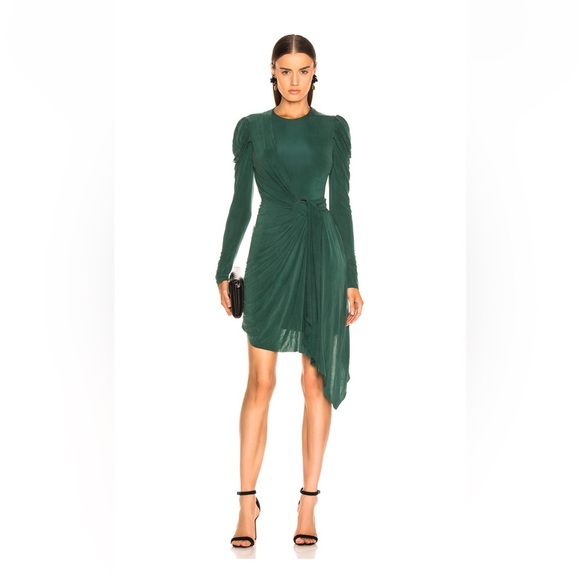 Simkhai Dresses & Skirts - Simkhai Sueded Jersey Wrap Dress